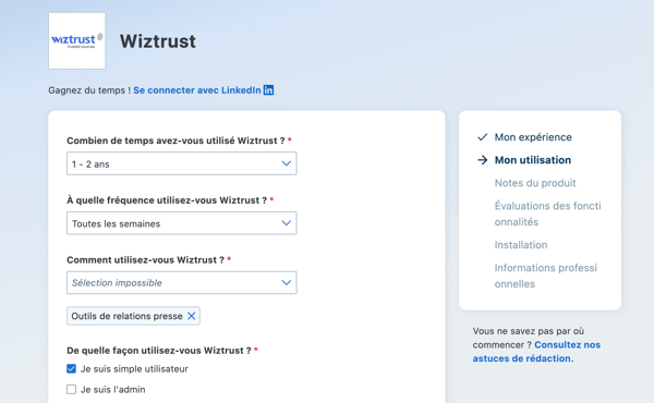 étape 5 capterra avis