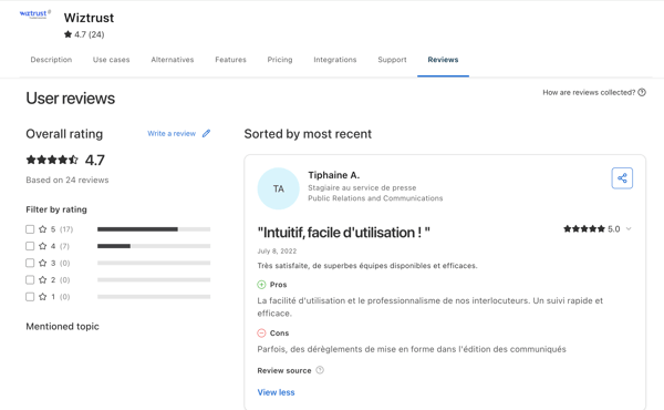 Step 1 capterra review