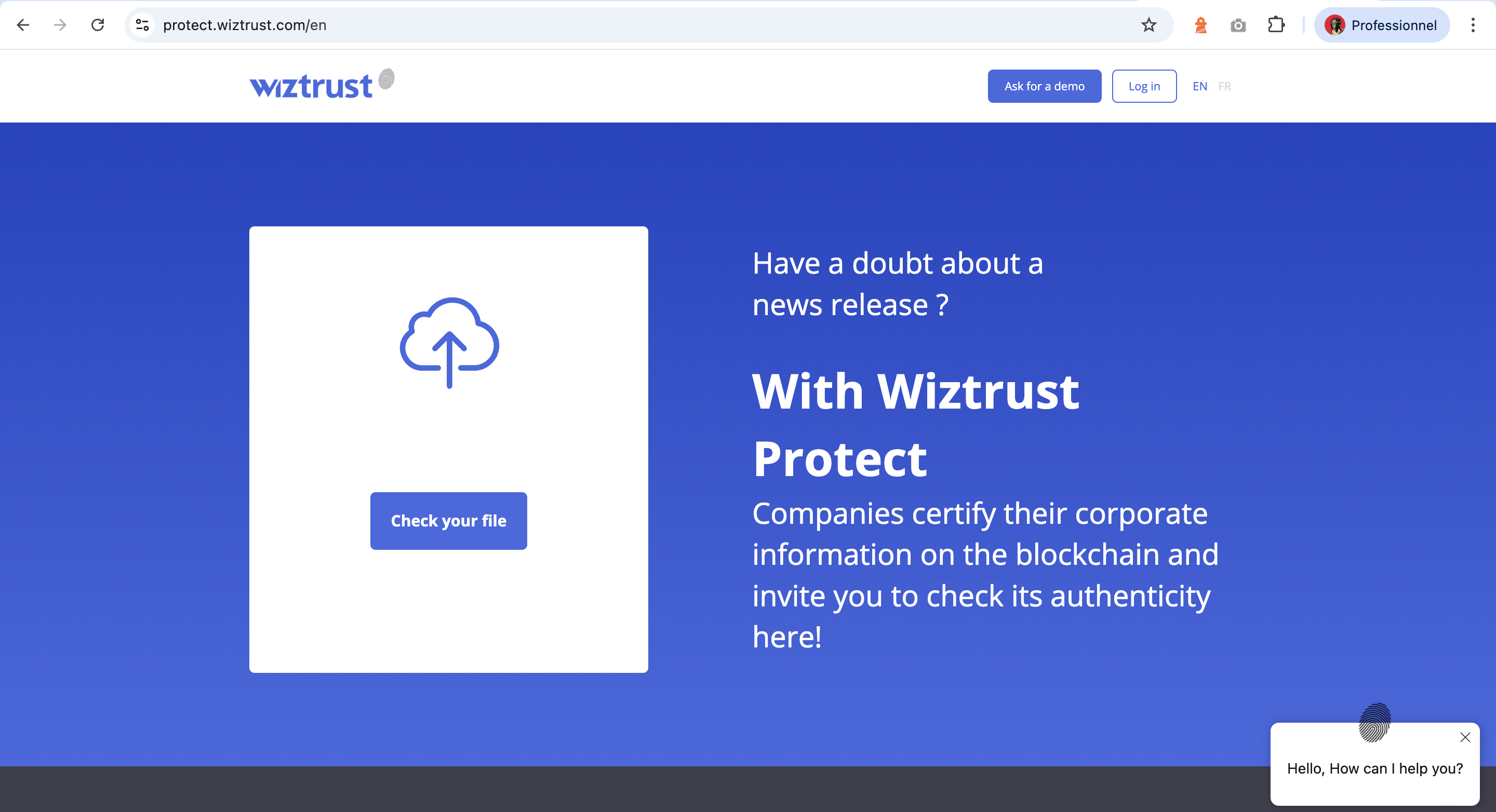 Wiztrust Protect Verify 1