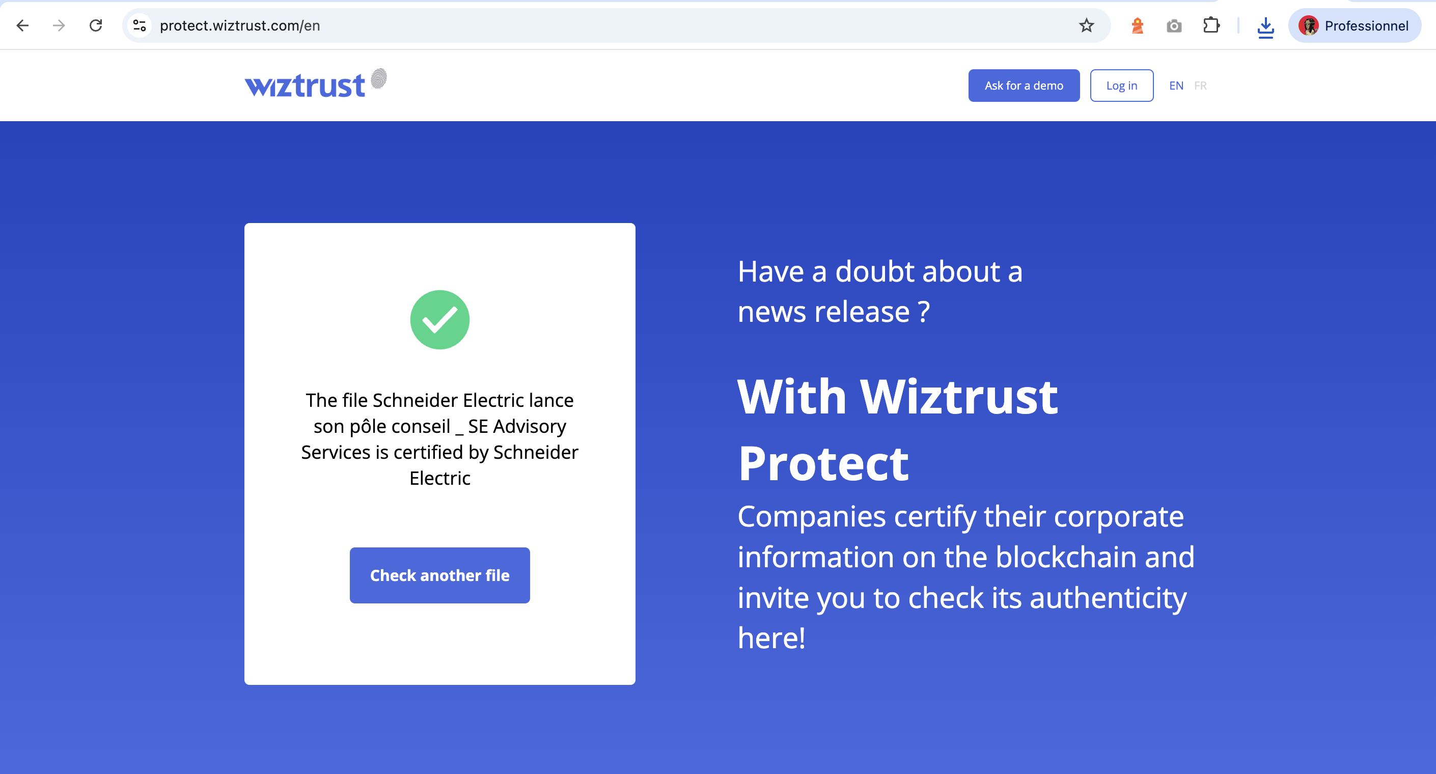 Wiztrust Protect Verify 3