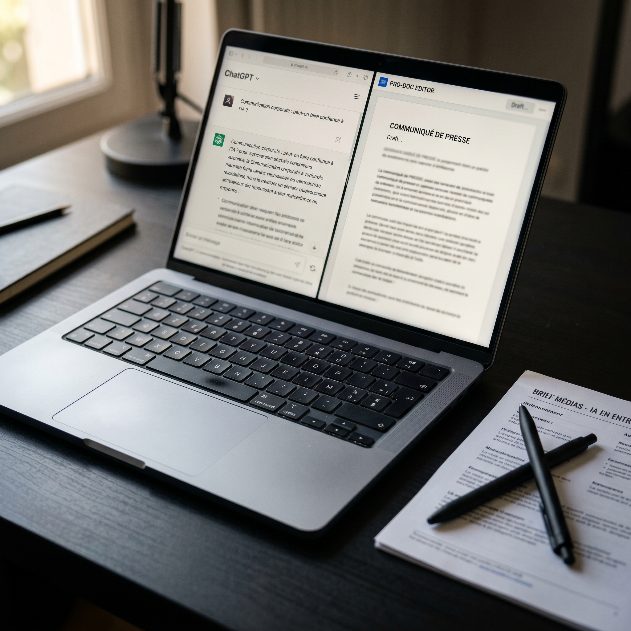 utiliser ChatGPT pour la communication corporate