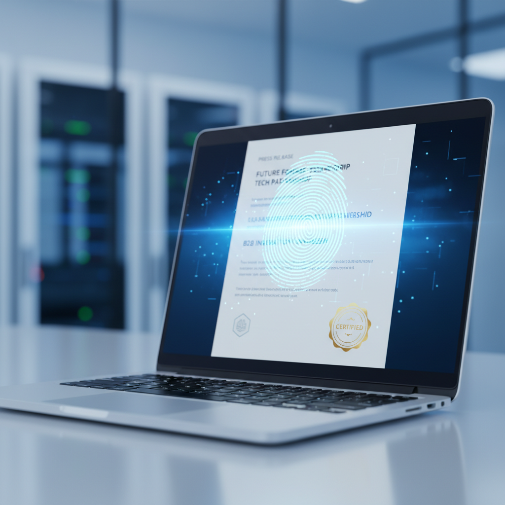 Sécuriser vos communiqués de presse