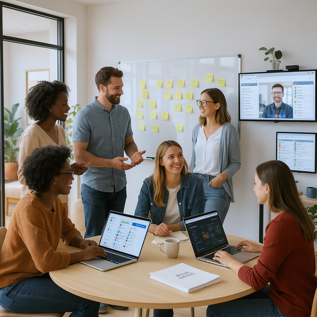 collaborative workspaces benefit PR teams