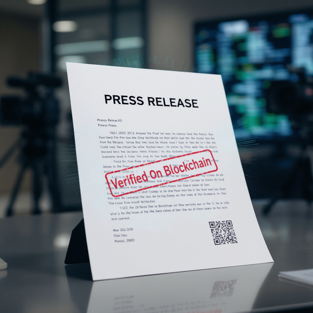 press release certified